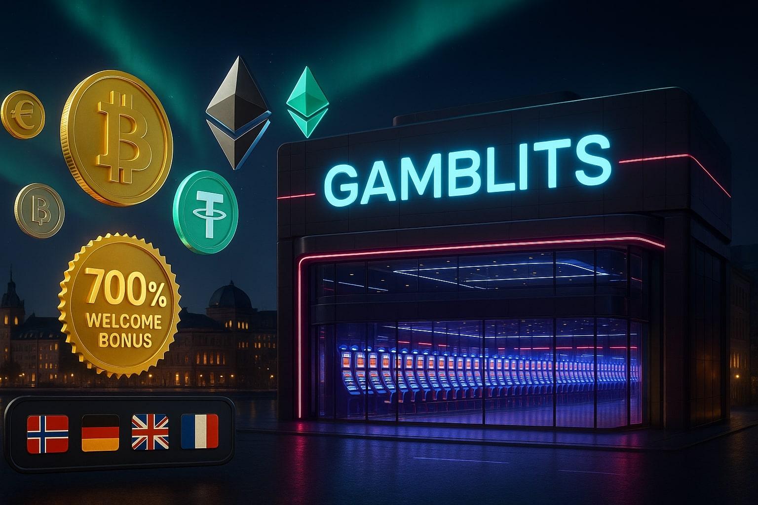 Gamblits Casino Review 2025 – A New Hybrid Crypto Casino for Europe & Nordics - featured image